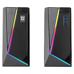 Акустика Defender 2.0 Solar 3 10 W, BT/Light, USB (65103) - мініатюра 2