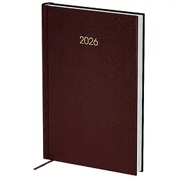 Щоденник 2026 Classic Style коричневий 145 x 210 мм (8840-26-4-A) - мініатюра 2