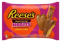 Шоколадні цукерки Reese's Valentine's Day Milk Chocolate Peanut Butter Hearts Candy 272г
