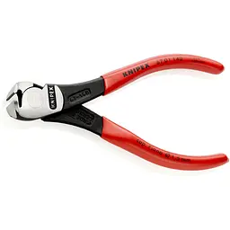 Кусачки торцеві для електроніки KNIPEX 67 01 140 - мініатюра 2