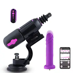 Секс-машина Hismith Pro Travel with Strong Suction APP