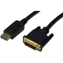Кабель Digitus DisplayPort > DVI-D (M/M), 2м, чорний teh0013666