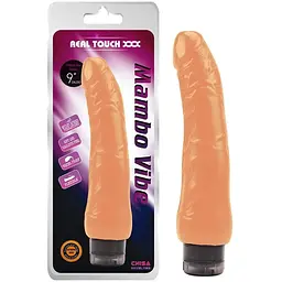 Реалістичний вібратор Real Touch XXX Mambo Vibe 23.5 см тілесний
