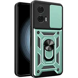 Чохол Ummi Camshield Serge Ring для Motorola Edge 50 Fusion Зелений / Green