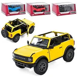 Модель джип FORD BRONCO 5 hard top KT5438WB Жовтий shop (2000999304705)