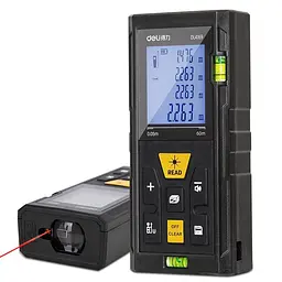 Лазерний вимірювач відстані 80 м Deli DL4169