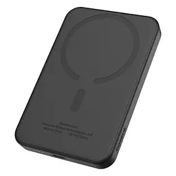 Універсальна мобільна батарея Baseus Magnetic Mini Wireless Fast Charge 5 000 mAh 20W чорний P10022107113-00 - мініатюра 3
