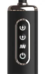 Анальна пробка Pipedream Auto-Throb Inflatable Vibrating Plug 13 см (чорний) - мініатюра 4