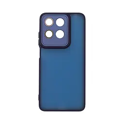 Защитный чехол для Motorola G15/G15 Power/G17 Power 4G/G17 4G, синий, ShadeX, противоударный, матовый, панель PC+TPU, защита всего корпуса, амортизация ударов при падении, ArmorStandart (ARM91315)