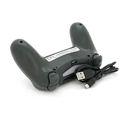 Геймпад джойстик DoubleShock Wireless PS4 Double Motor Vibration DUALSHOCK 4 Grey-Black - мініатюра 4