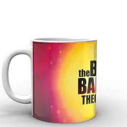 Кухоль GeekLand Теорія великого вибуху The Big Bang Theory напис різнокольоровий BB.002.15 330 мл білий - мініатюра 2