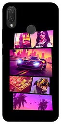 TPU чехол Demsky GTA vibes для Huawei P Smart+ (nova 3i)