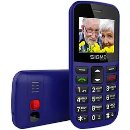 Телефон Sigma Comfort 50 CF115 Easy Blue UA UCRF