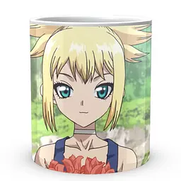 Кухоль GeekLand Dr. Stone Доктор Стоун Кохаку DS 02.04 330 мл білий - мініатюра 2