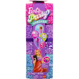 Лялька Barbie Party Unboxed Бьюті-вечірка у рожево-червоних тонах (JFY68) - мініатюра 7