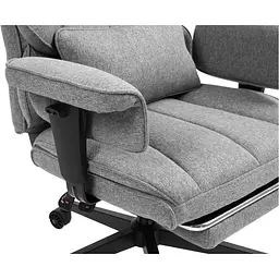 Офісне крісло GT Racer B-2511 Fabric Gray [125573] - мініатюра 7