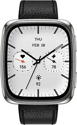 Смарт-годинник Amazfit Active 2 Square Black Leather (W2440GL3N) із чорним шкіряним ремінцем - мініатюра 4