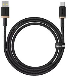 Кабель Baseus Dura Series Cable USB to Type-C 60W 1m P10377802U01-00 Black-Gold - мініатюра 2