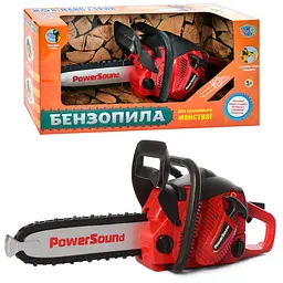 Ігрова бензопила LimoToy 37 см зі звуком M4642