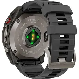 Смарт-годинник Garmin Fenix 8 Pro AMOLED Sapphire 51mm Carbon Gray DLC Titanium with Graphite/Black Silicone Band (010-03199-11) [145031] - мініатюра 5