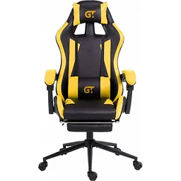 Геймерське крісло GT Racer X-2323 Black/Yellow [122608]