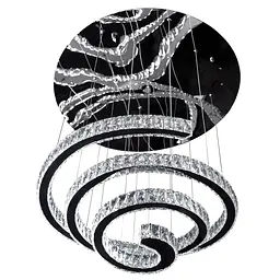 Люстра підвісна Brille з пультом в хол LED 128W WW+NW+CW RM CH (BR-984C/1)
