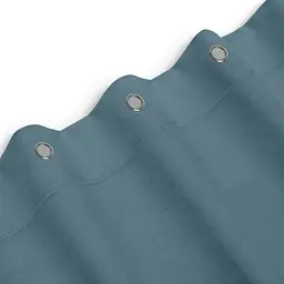 Шторка для душу та ванної Cosas з кільцями 180х200 azure, бірюзовий (ShowerCurtains_20Azure_DUK_180x200_Hook) - мініатюра 5