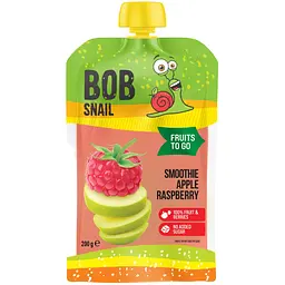 Пюре фруктове Bob Snail Смузі Яблуко-Малина пастеризоване 200 г