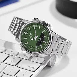 Чоловічий годинник Casio AMW-880D-3A Сріблястий ( AT1141-0223 ) - мініатюра 3