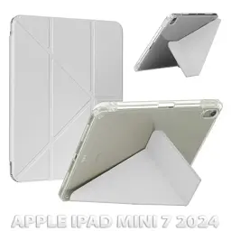 Чохол до планшета BeCover Ultra Slim Origami Transparent Apple iPad Mini 7 2024 Gray (712935)