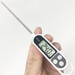 Цифровий кухонний термометр для їжі TP300, -50 ° C до 300 ° C Білий - мініатюра 4