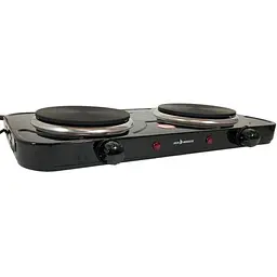 Електроплитка SeaBreeze SB-064 2000 Вт 2 конфорки диск чорна - мініатюра 5
