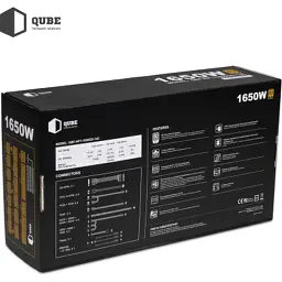Блок живлення Qube 1650W (QBF-HP1-1650GD-14C) - мініатюра 11