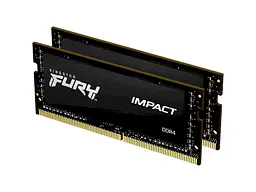 Модуль пам'яті Kingston FURY 64 GB (2x32GB) SO-DIMM DDR4 3200 MHz Impact (KF432S20IBK2/64)