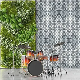 Самоклеюча алюмінієва плитка Sticker Wall 300х300х3мм Срібна мозаїка із дзеркальними вставками SW-00001928 - мініатюра 7