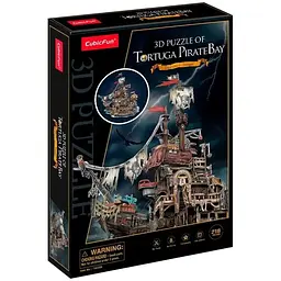 Пазл Cubic Fun 3D Піратський корабель Тортуга (T4039h)