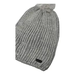 Шапка CMP Woman Knitted Hat with Pompom Grey (1097-5505402-U632 UNI) - мініатюра 2
