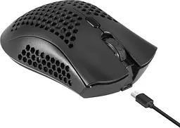 Бездротова Ігрова RGB Миша K-Snake BM600 2.4G з підсвічуванням Чорна  - мініатюра 5