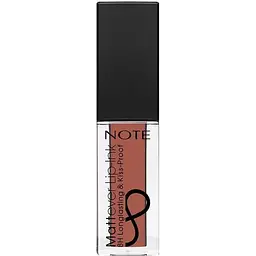 Матовий флюїд для губ Note Cosmetique Mattever Lip-Ink відтінок 05 Toffee Brock 4.5 мл