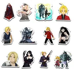 Стікерпак GeekLand Fullmetal Alchemist 45 штук (SP FA 01) - мініатюра 3