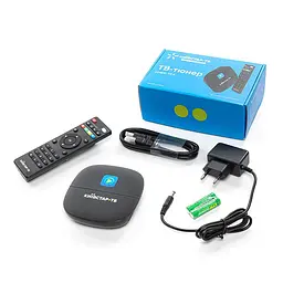 Київстар ТБ пакет "Преміум HD" на 12 міс + Смарт ТВ приставка iNeXT TV-X Smart TV Box Android TV 10