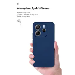 Чохол до мобільного телефона Armorstandart ICON Xiaomi Redmi Note 14 4G Camera cover Dark Blue (ARM79816) - мініатюра 7