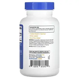 Червоний дріжджовий рис Nutricost з коензимом Q10, 120 капсул - мініатюра 3