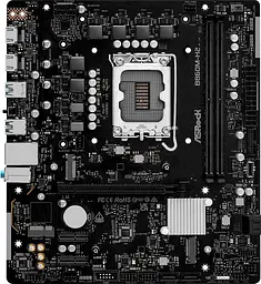 Материнская плата ASRock B860M-H2 (B860M-H2) (Socket 1851, Intel B860, Micro-ATX)