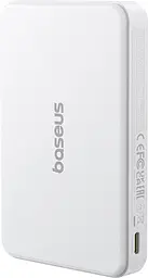 Портативний акумулятор Baseus Airpow II Qi2 Magnetic 22.5W 10000mAh moon white (P10080000213-00) - мініатюра 4