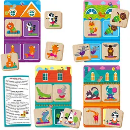 Лото Roter Kafer Lotto Yoga Animals (RW4012) - мініатюра 3