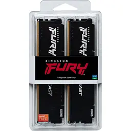 Модуль пам'яті DDR5 Kingston FURY Beast EXPO 2х32 ГБ 5600 МГц чорний (KF556C40BB2K2-64) [175478] - мініатюра 6