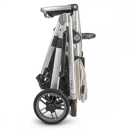 Прогулянкова коляска Uppababy Cruz V2 - Declan + Люлька Uppababy Carrycot-Declan-Oat Melange Silver Frame - мініатюра 21