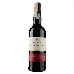 Портвейн Symington Family Estates Dow's Fine Ruby, червоний, солодкий, 19%, 0,75 л