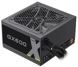 Блок живлення 600 Вт, GX-600, Black, 80+ Gold GameMax teh0028897